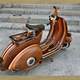Image for article titled Beautiful Hand-Made Wooden Vespa